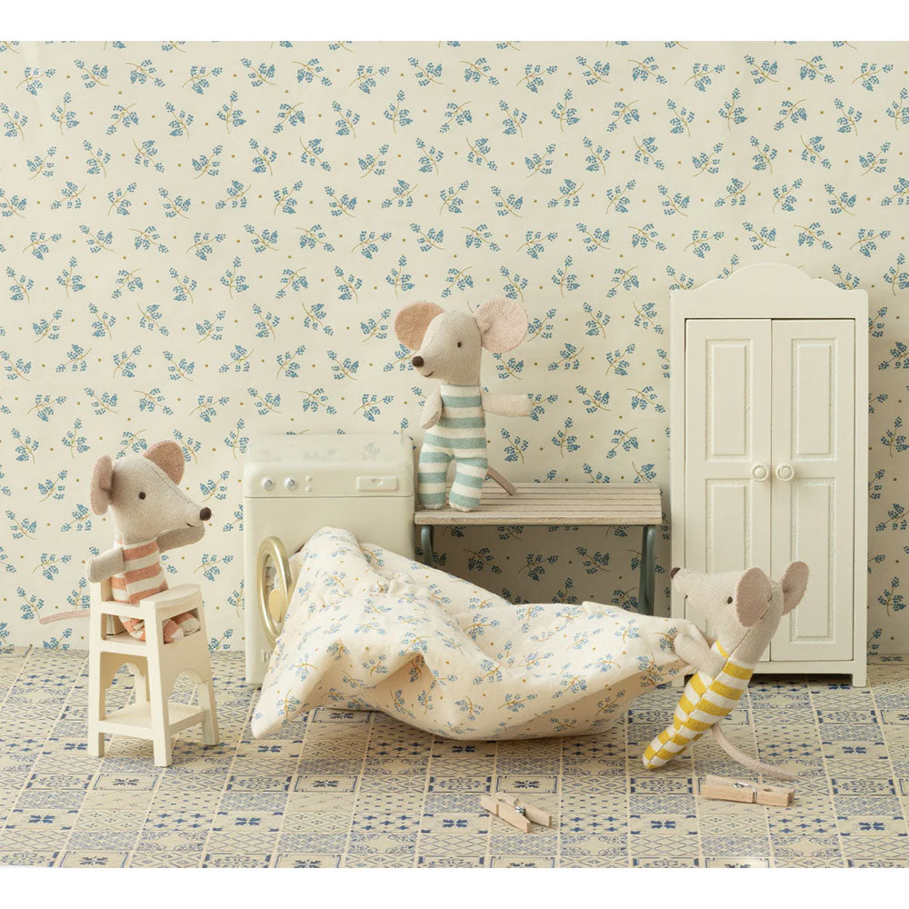 *Maileg High Chair for Mouse - Off-White - Image 2