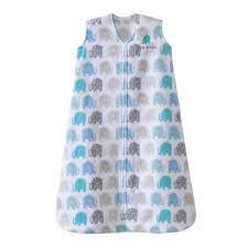 Halo SleepSack Wearable Blanket - Micro Fleece - Medium / Multi Stripe Grey