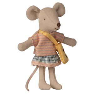 *Maileg Little Sister Mouse with Bag