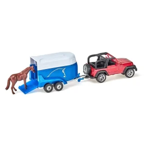 *Siku Jeep with Horse Trailer
