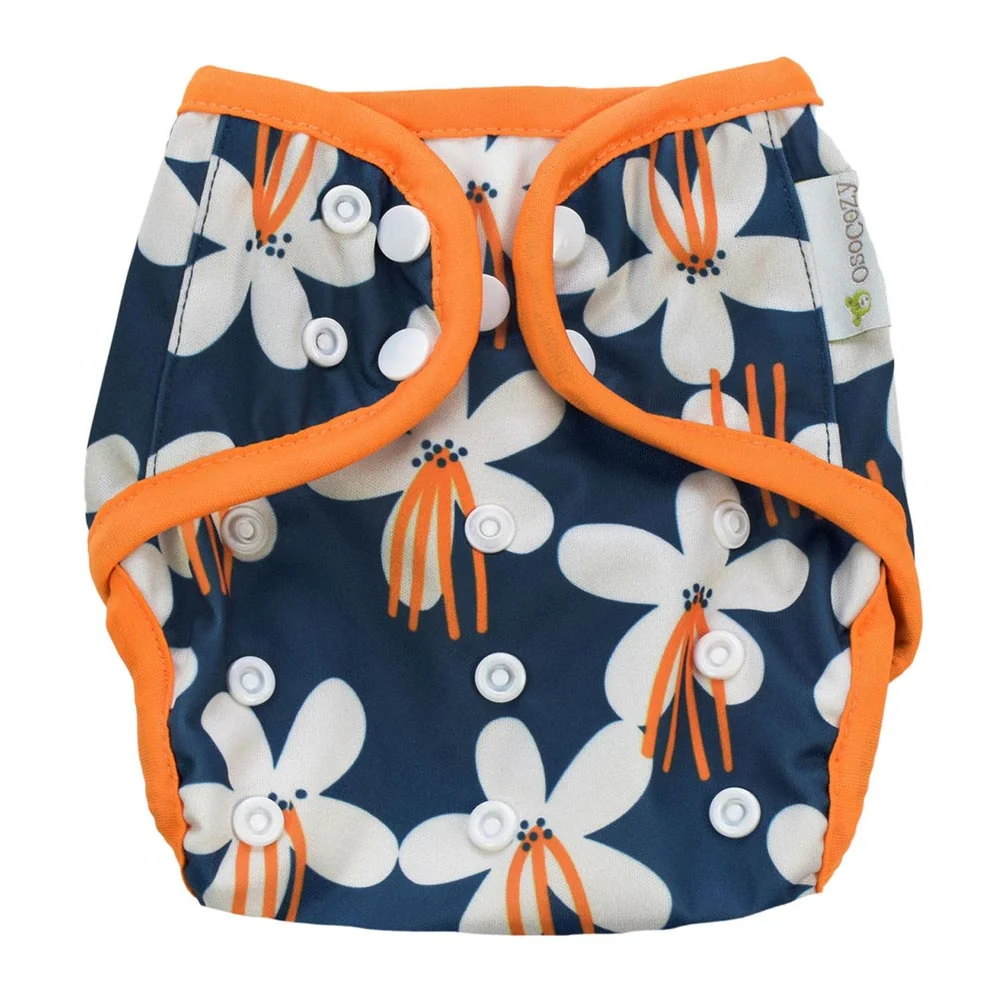OsoCozy One Size Cloth Diaper Cover - Ferns - Image 8
