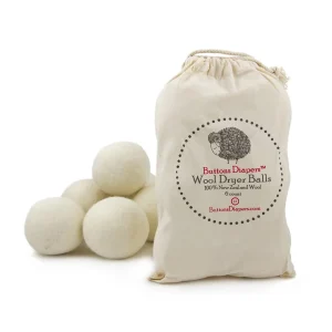 *Buttons 100% Wool Dryer Balls - 6 Pack