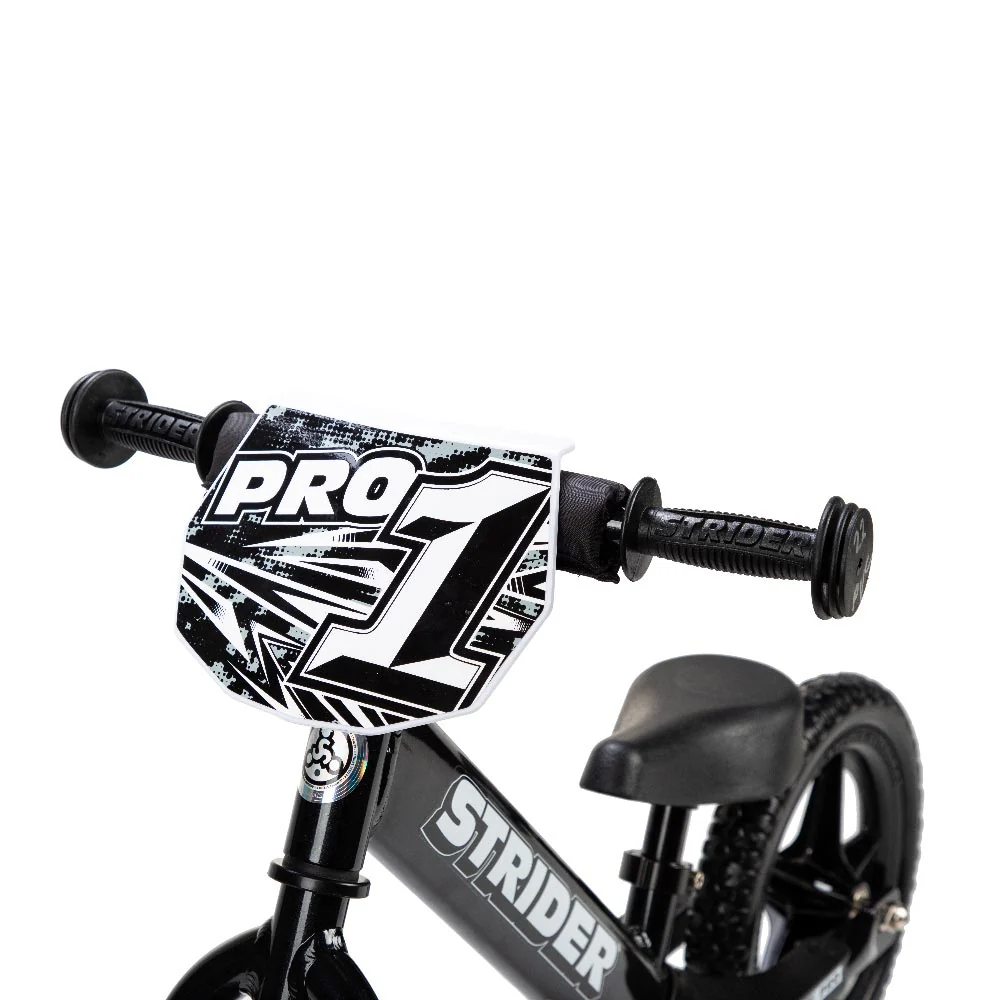 *Strider 12" Pro Balance Bike - Silver - Image 4