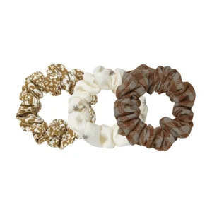 *Rylee + Cru Scrunchie Set - 3-Pack - Golden Ditsy