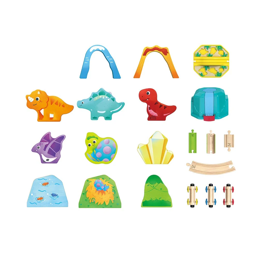 *Hape Dinosaur Train Bucket Set - Image 2