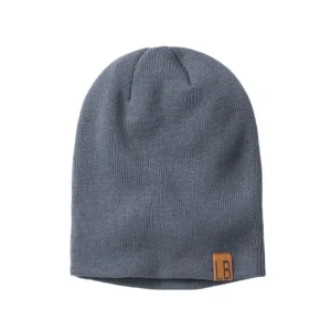 Little Bipsy Knit Beanie - Smoke (Size Medium | 8m-2.5y)