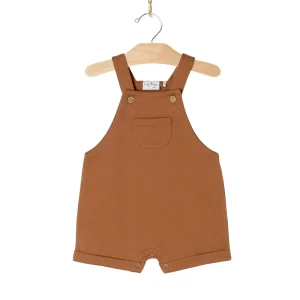 City Mouse Shortie Overall - Toffee - 0-3m
