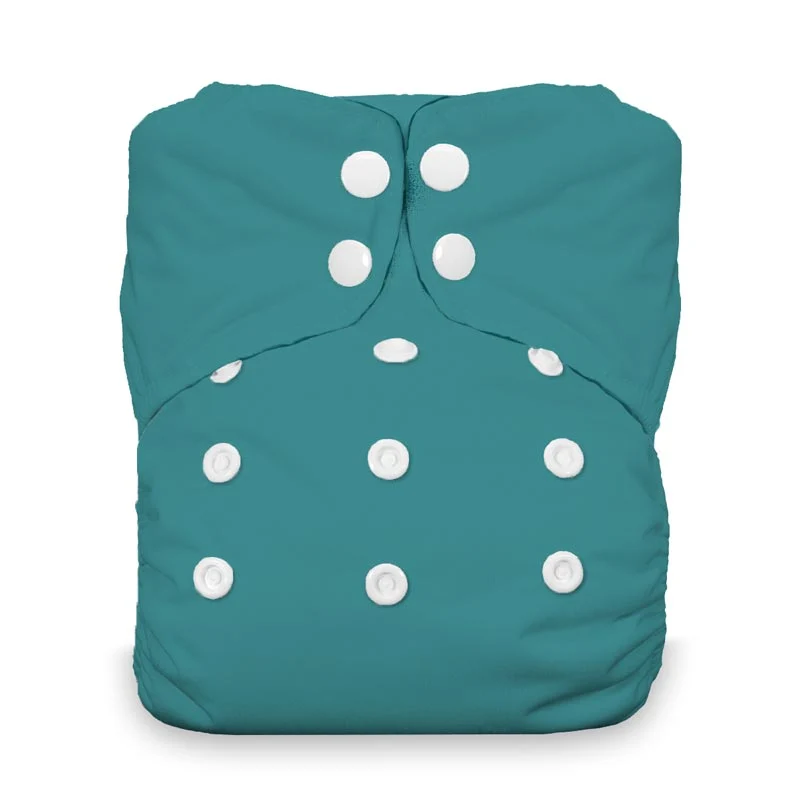Thirsties One-Size All-in-One Cloth Diaper - SNAP - Claws - Image 3