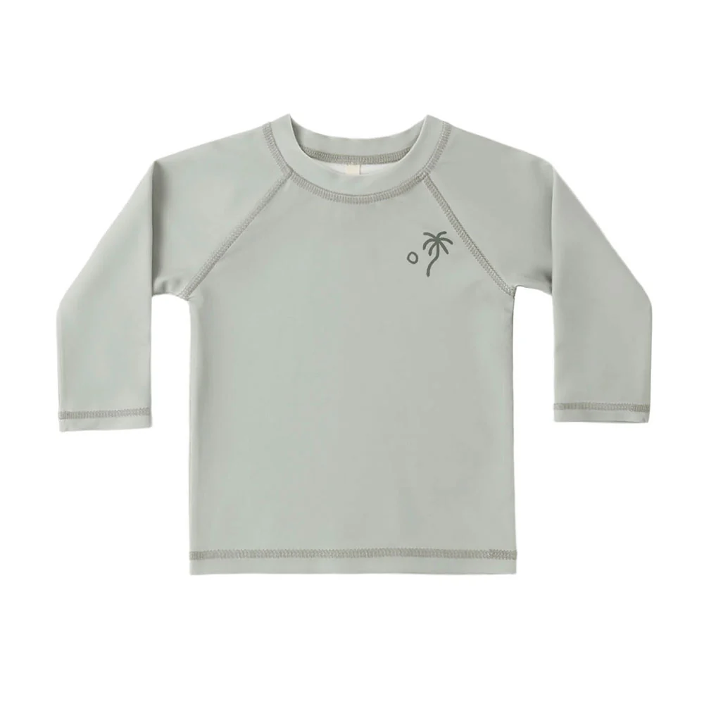 Quincy Mae Rashguard - Sage - 6-12m
