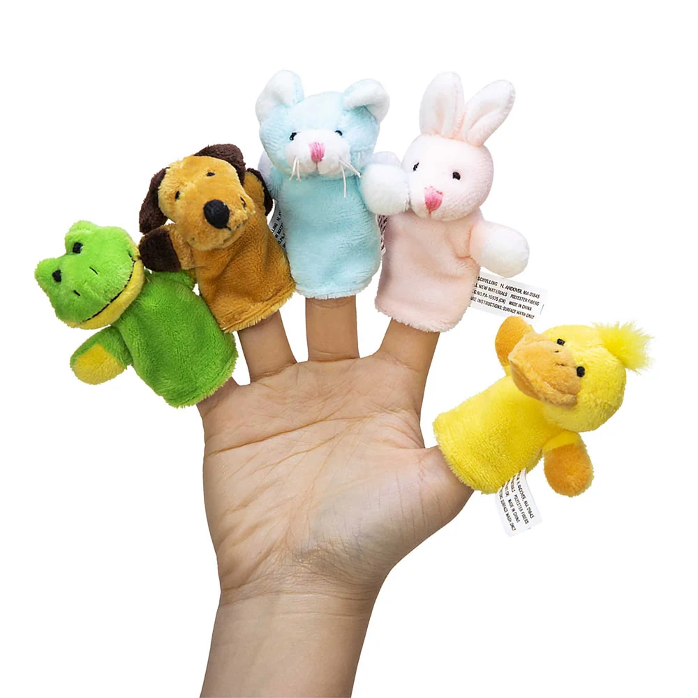 *Schylling Animal Finger Puppets - Dog - Image 14