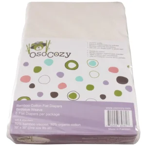 OsoCozy Bamboo Cotton Flats - 6 Pack