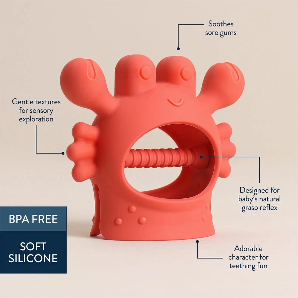 *Itzy Ritzy Bitzy Grip - Crab - Image 3