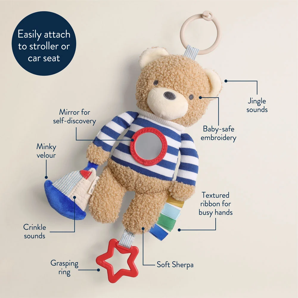 *Itzy Ritzy Bitzy Traveler - Theo the Nautical Bear - Image 2