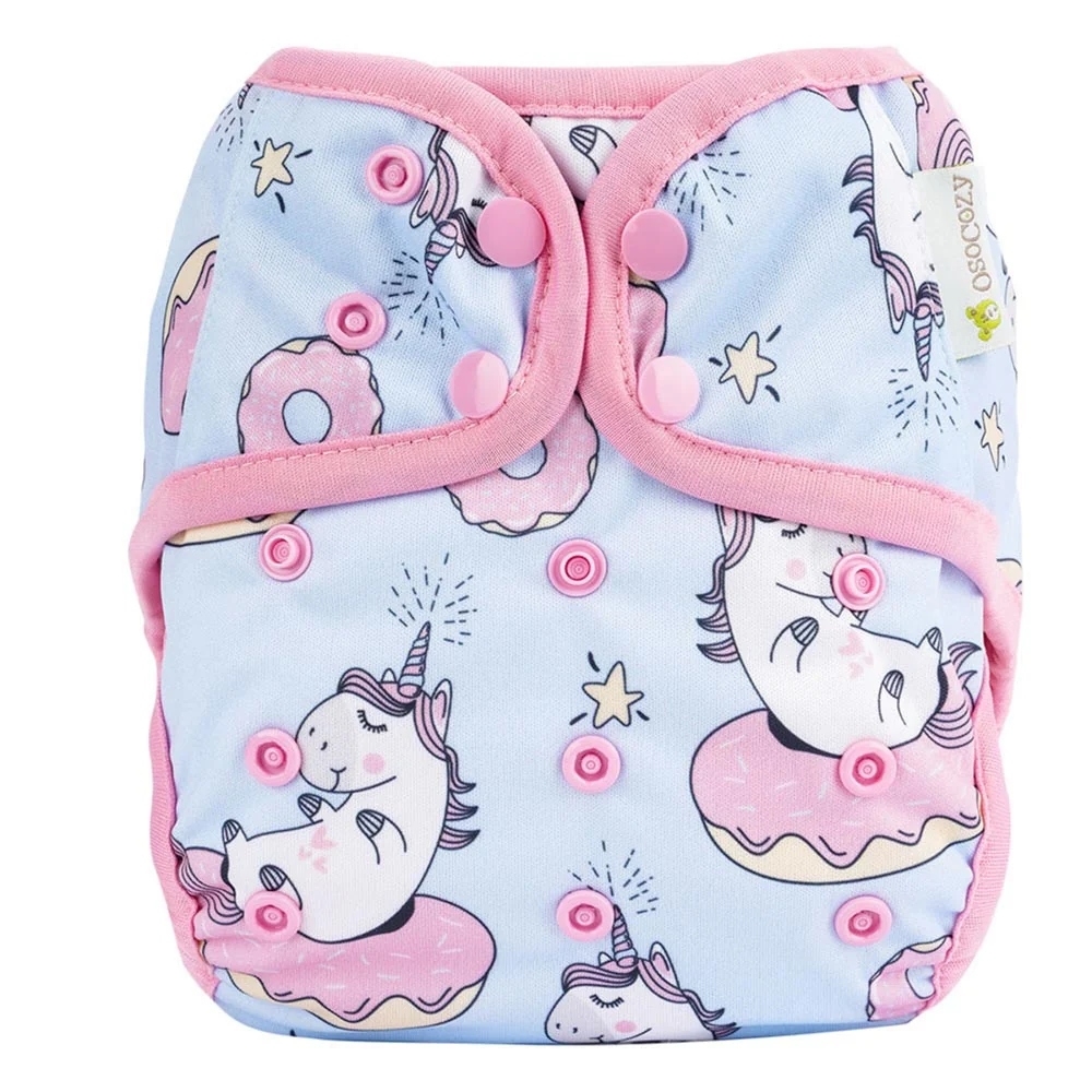 OsoCozy One Size Cloth Diaper Cover - Ferns - Image 22
