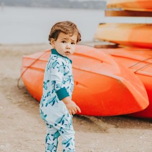 Honeysuckle Swim Co. - Turtley Cute - UPF 50+ Swimsuit - 6-12m