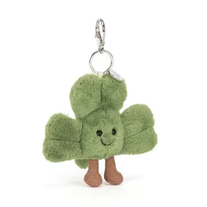 *Jellycat Amuseables Siofra Shamrock Bag Charm - 6"