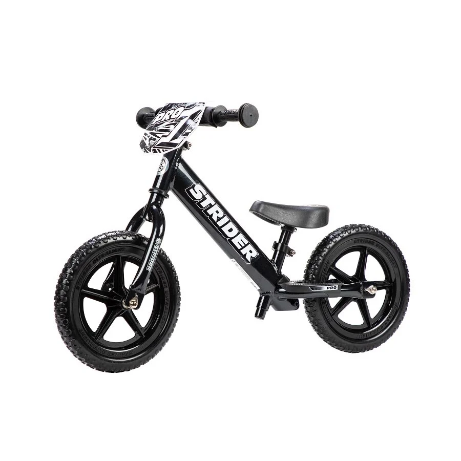 *Strider 12" Pro Balance Bike - Silver - Image 2