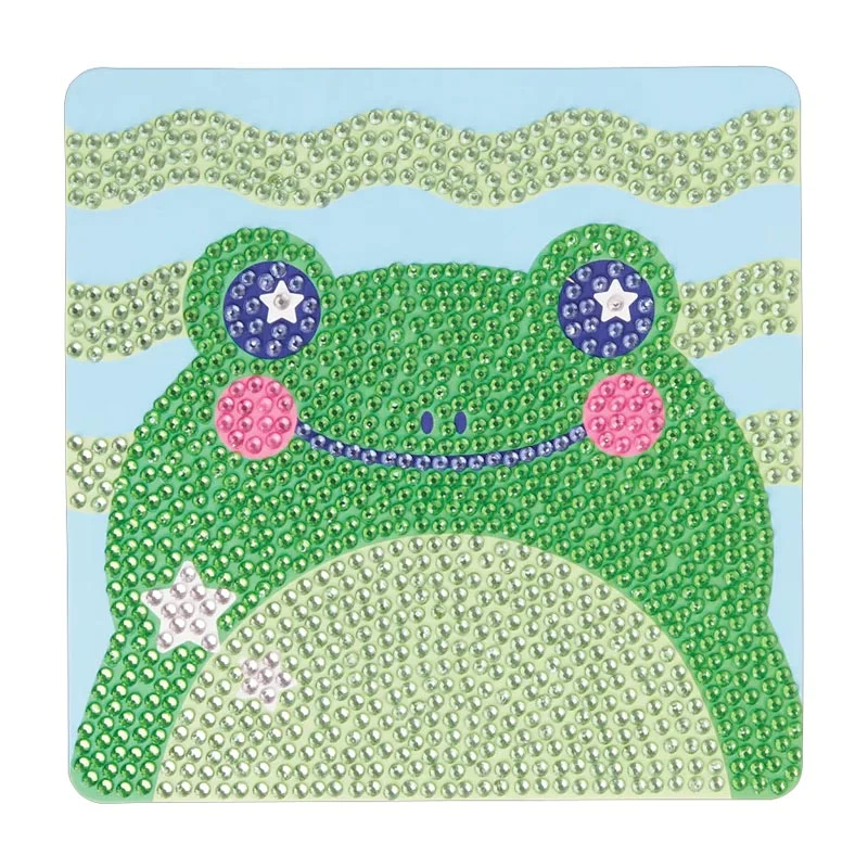 *Ooly Razzle Dazzle DIY Mini Gem Art Kit - Funny Frog - Image 3