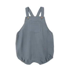 Quincy Mae Hayes Romper - Ocean - 0-3m