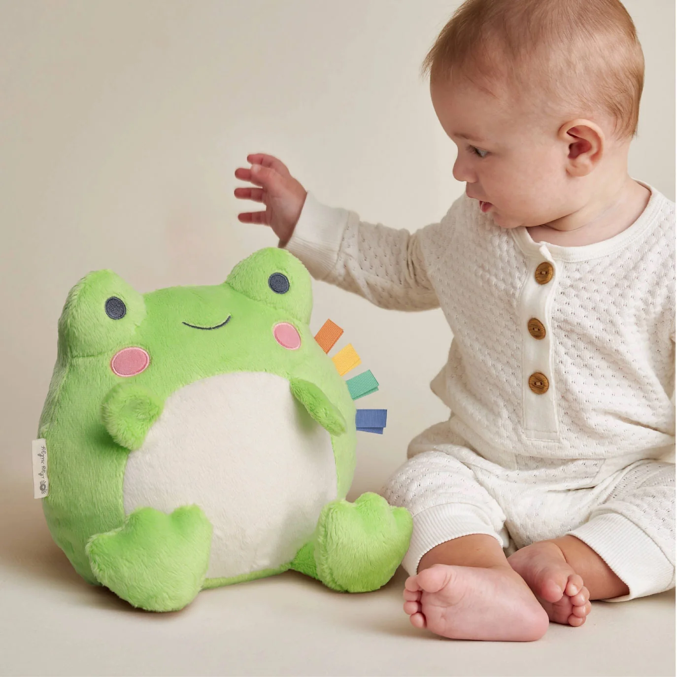*Itzy Ritzy Sweetie Snuggles - Freddie the Frog 12" - Image 4