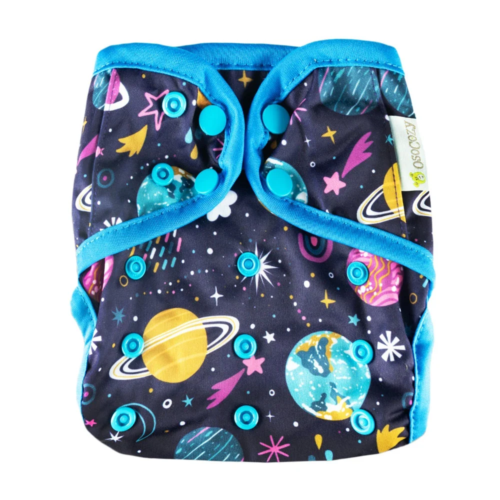 OsoCozy Newborn Cloth Diaper Cover - Arrows - Image 24