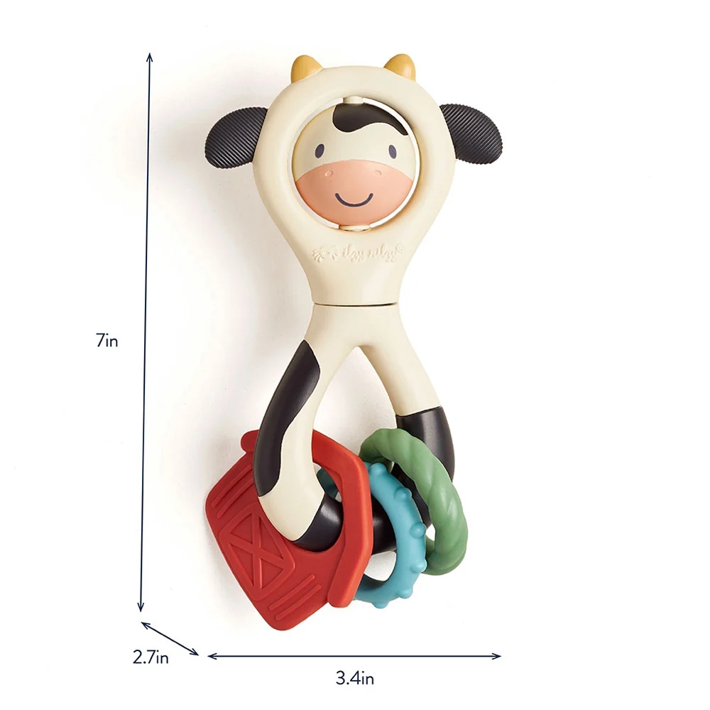 *Itzy Ritzy Itzy Spinner Rattle - Carmen the Cow - Image 5