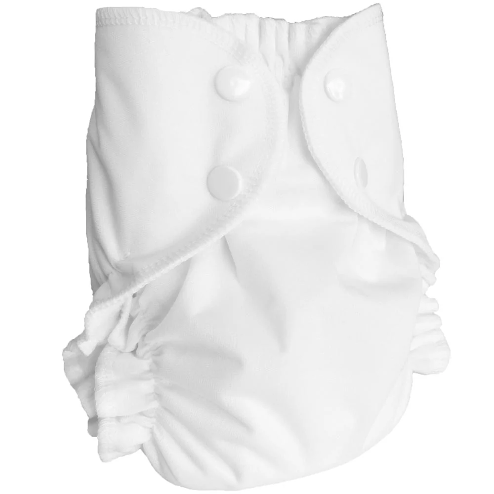 AMP Sized Duo Cloth Diaper - Large (15-35lbs) / Aqua - Image 11