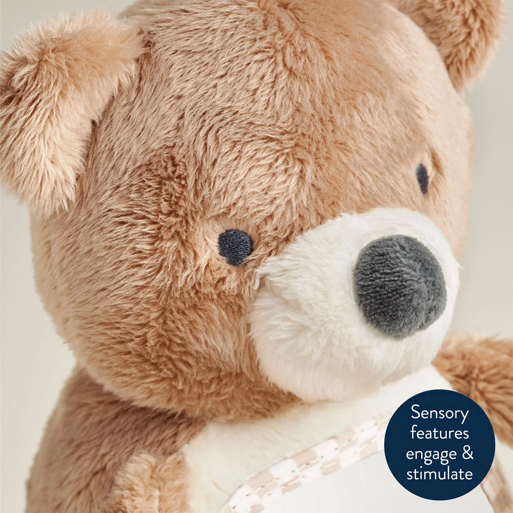*Itzy Ritzy Itzy Bitzy Mirror Sensory Tummy Time Mirror - Theo the Bear - Image 3