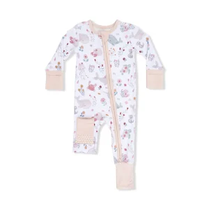 Angel Dear Convertible Romper - Garden Sea Creatures - 0-3m