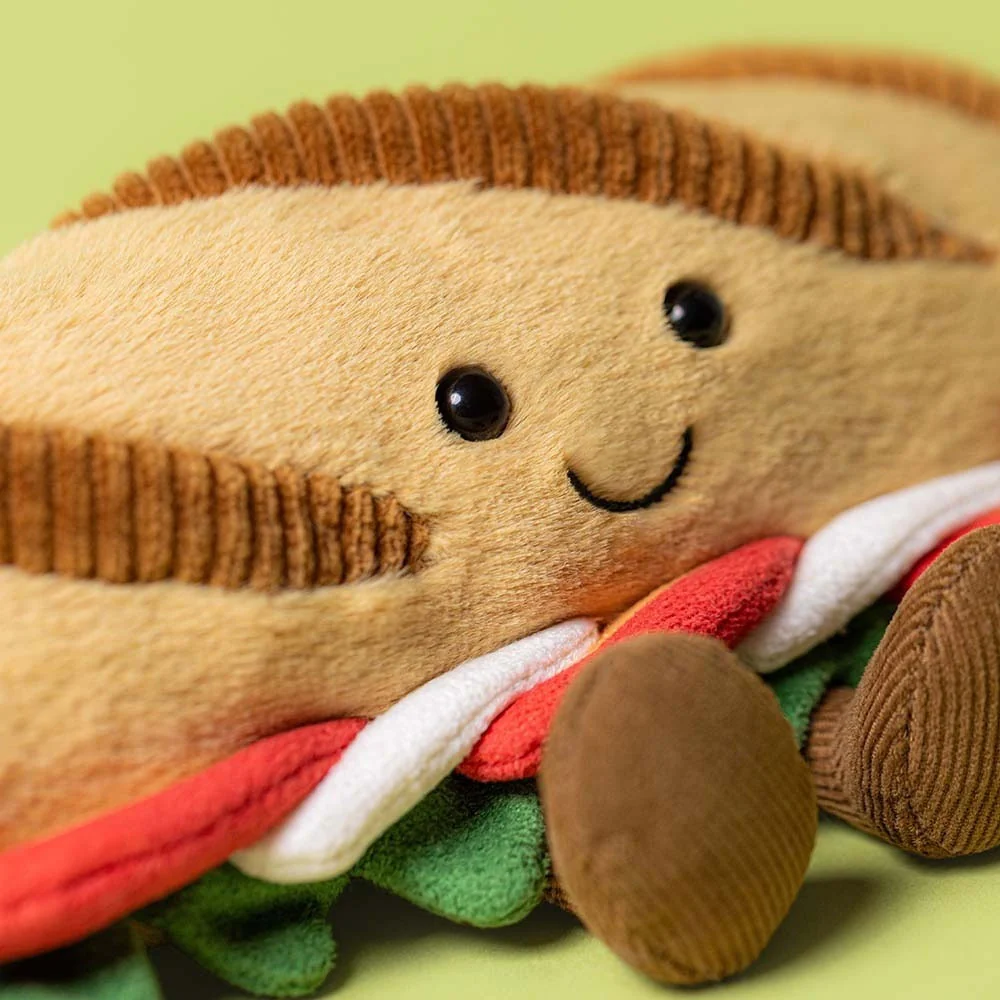 *Jellycat Amuseables Caprese Baguette - 5" - Image 2