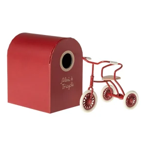 *Maileg Abri a Tricycle - Red