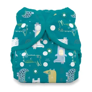 Thirsties Duo Wrap - Snaps - Size 2 (18-40lbs) / Sloth Life
