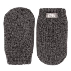 Jan & Jul Knit Mittens - Dark Grey (Size Large: 2-5t)