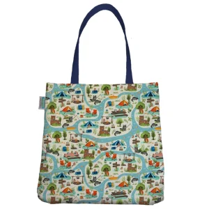*Thirsties Simple Tote - Aurora Borealis