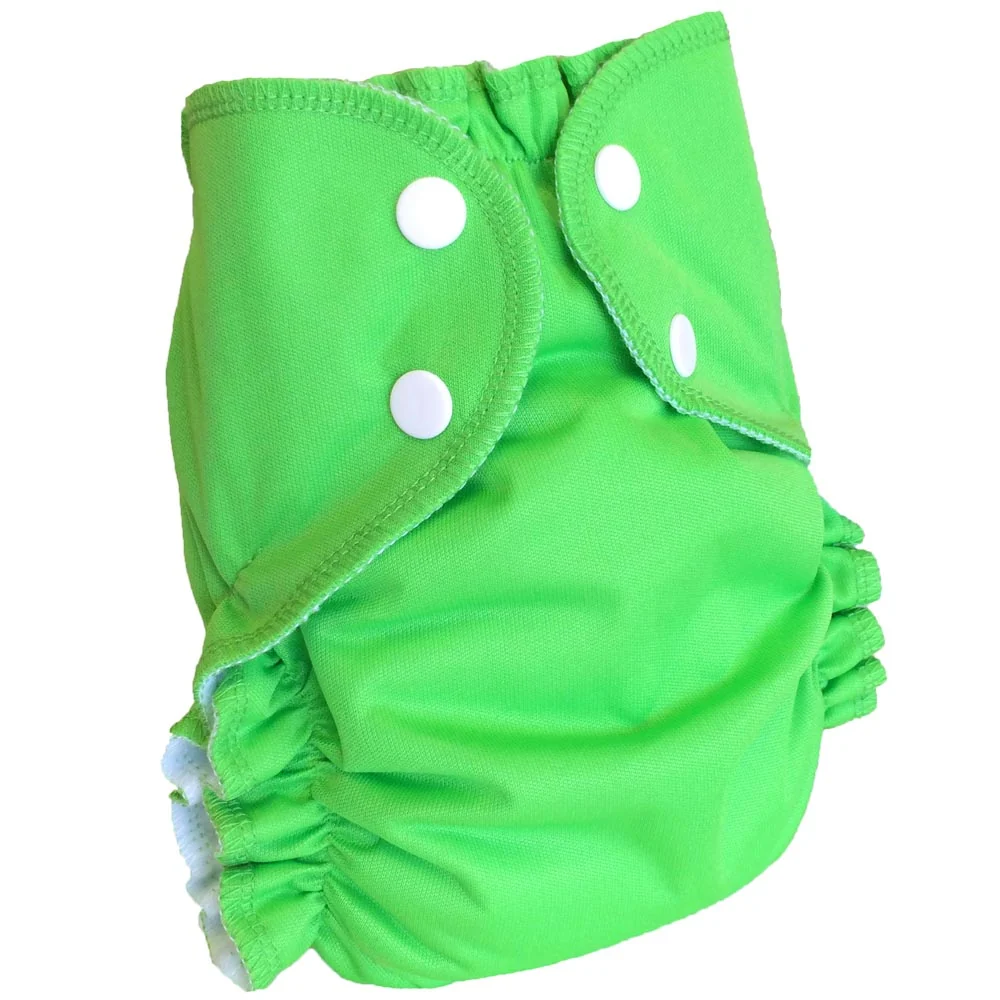 AMP Sized Duo Cloth Diaper - Large (15-35lbs) / Aqua - Image 2