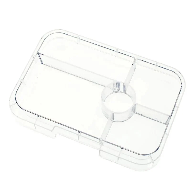 Yumbox Tapas 5 Compartment Tray - Clear - Image 2