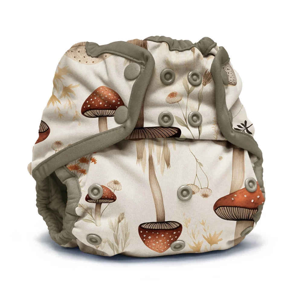 Rumparooz One-Size Cloth Diaper Cover - Snap - Platinum - Image 31