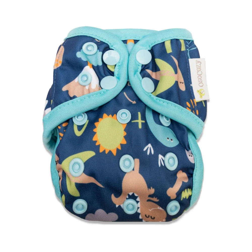 OsoCozy Newborn Cloth Diaper Cover - Arrows - Image 23