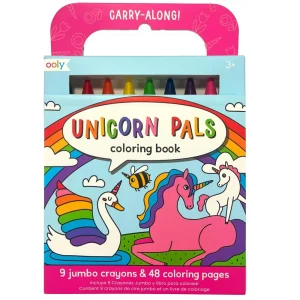*Ooly Carry Along Colouring Book Set - Unicorn Pals