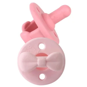 *Itzy Ritzy Sweetie Soother Pacifiers 2-Pack (Size 6-18m) - Agave & Succulent Cables