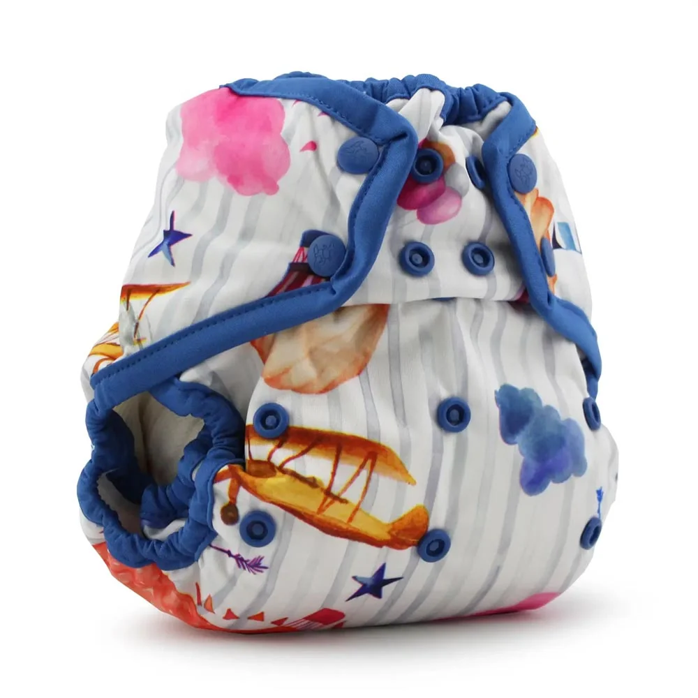 Rumparooz One-Size Cloth Diaper Cover - Snap - Platinum - Image 19