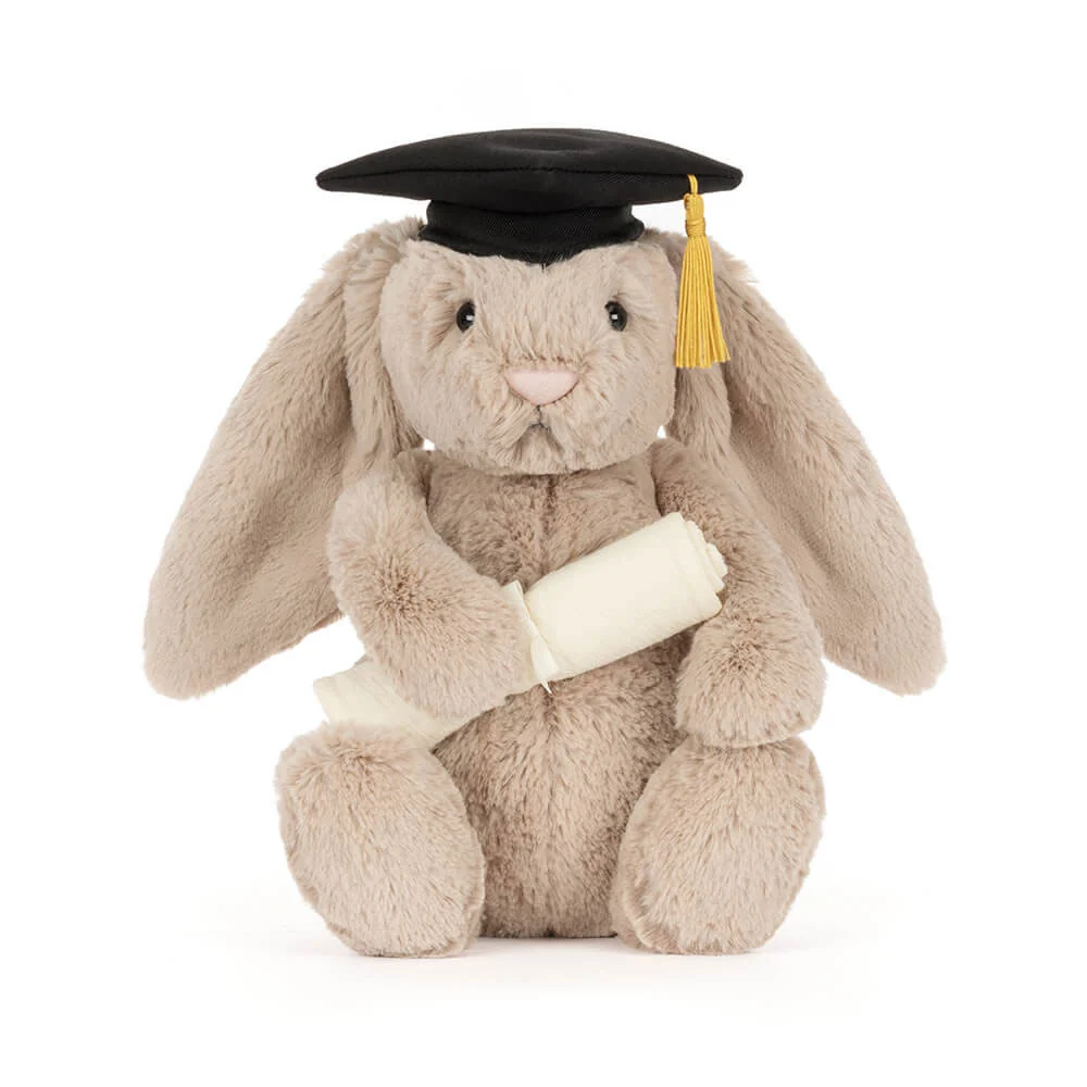 *Jellycat Bashful Bunny Graduation Outfit - 12" - Image 5