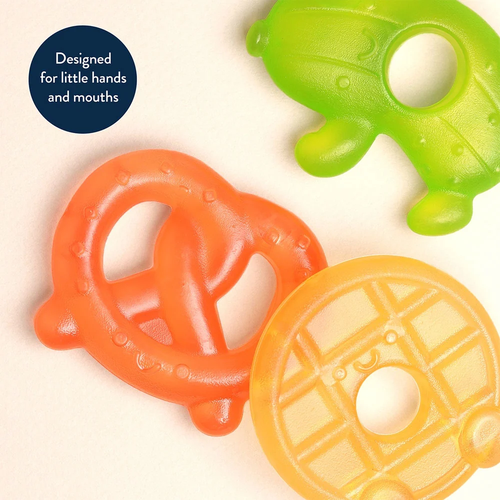 *Itzy Ritzy Cutie Coolers Teethers - Silly Foods - Image 2