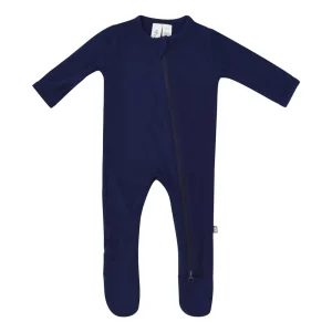 Kyte Baby Zippered Footie - Navy - 18-24m