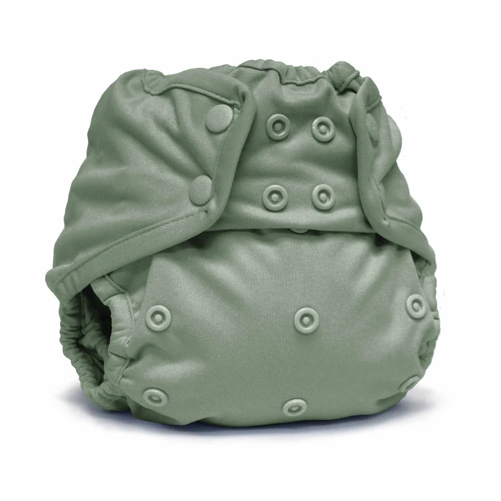 Rumparooz One-Size Cloth Diaper Cover - Snap - Platinum - Image 33