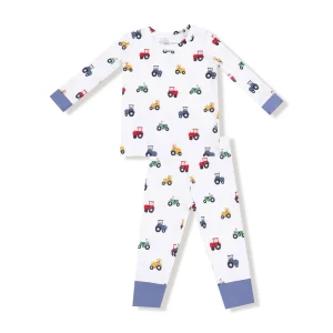 Angel Dear Baby Lounge Wear - Mini Tractors (Size 3/4t)