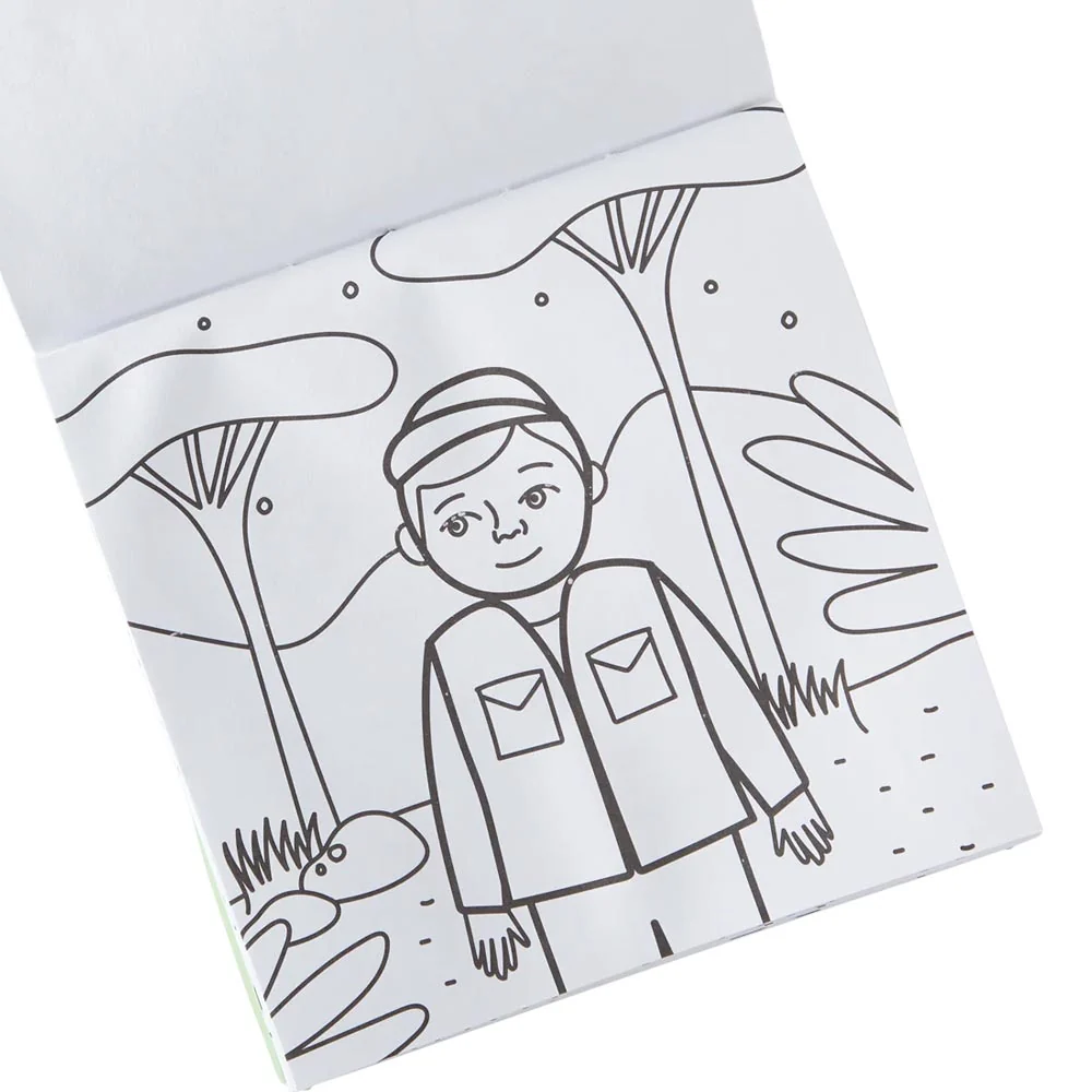 *Ooly Carry Along Colouring Book Set - On Safari - Image 2