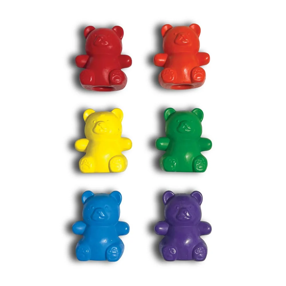 *Ooly Cuddly Cub Bear Finger Crayons - Image 2