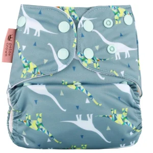 Petite Crown Trima One Size All-in-One Cloth Diaper - Cows