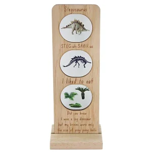 *5 Little Bears Dinosaurs Eco System Range *CLEARANCE* - Stegosaurus
